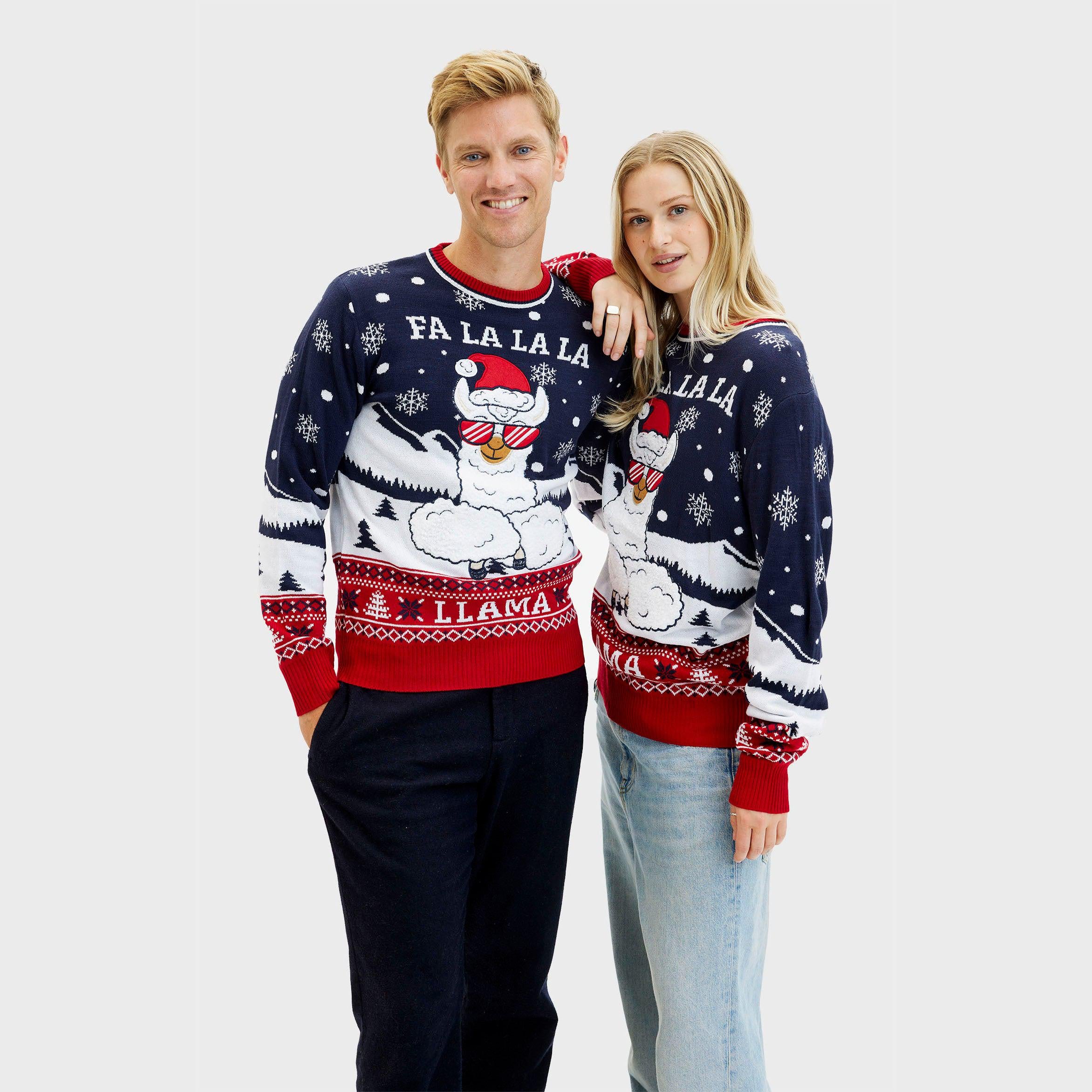 Fa la la la llama Sweater - Damen